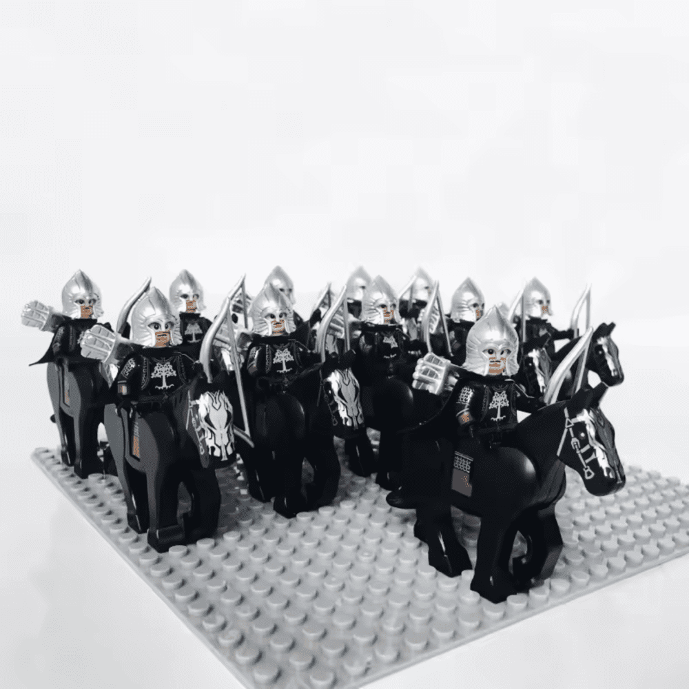 Lord the Rings Gondor Riders Minifigure Set 22pcs - Image 2