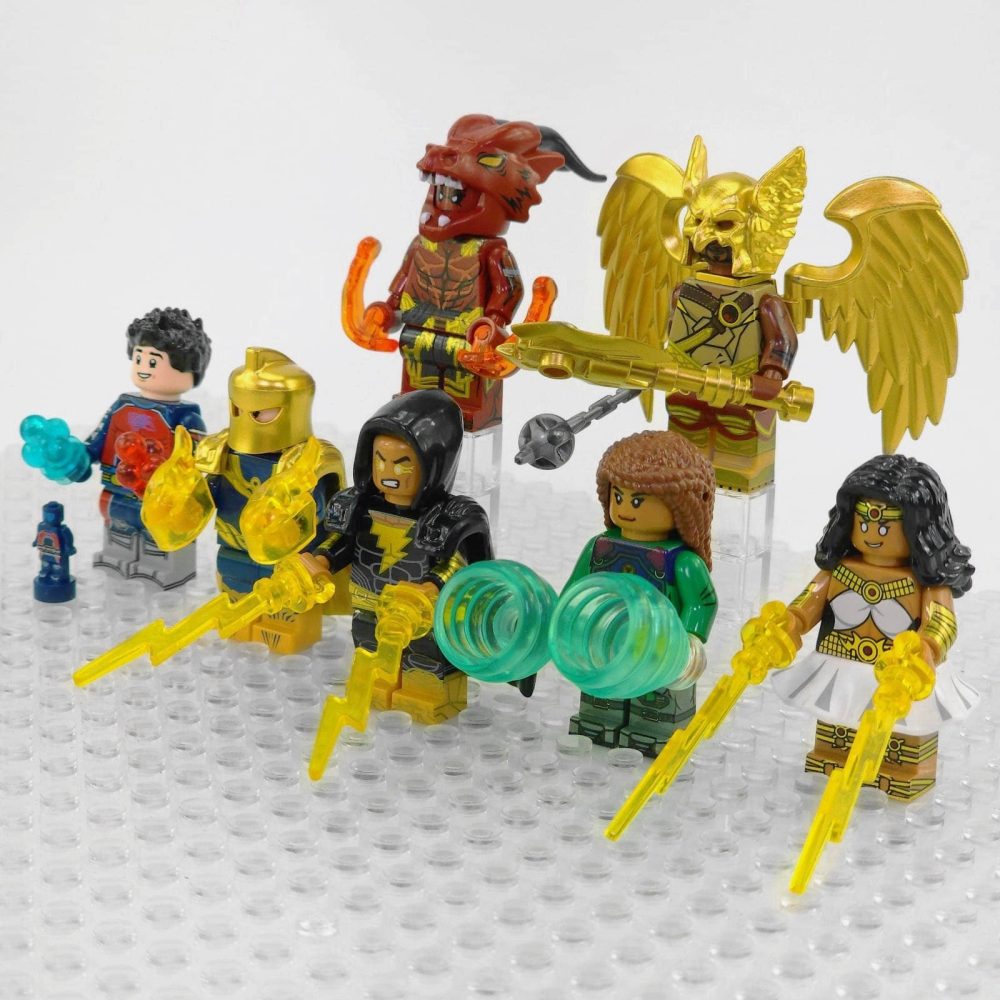 DC Universe Black Adam Minifigure Set of 7pcs - Image 3