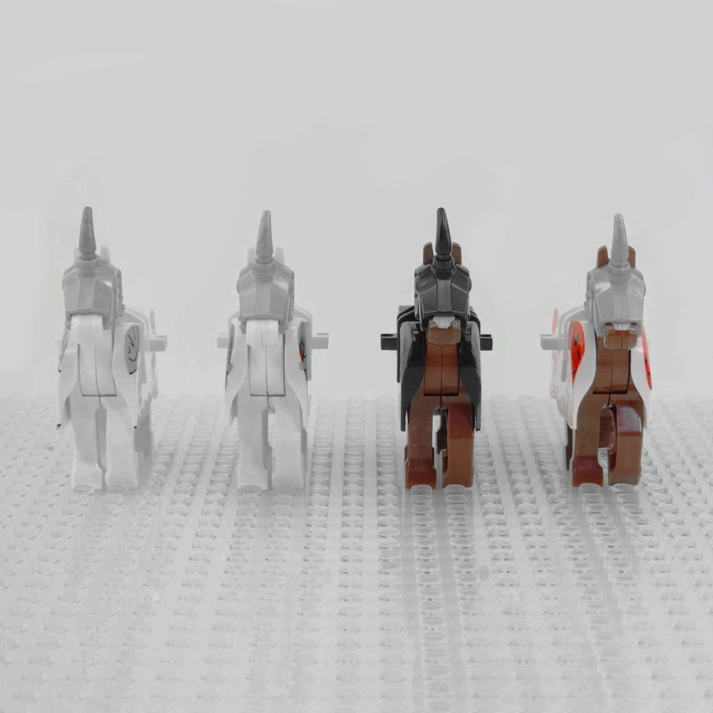 Crusades Horses and Mounts Minifigures for Teutonic Knights, Knights Templar, Hospitalers and Holy Sepulcher - Image 3
