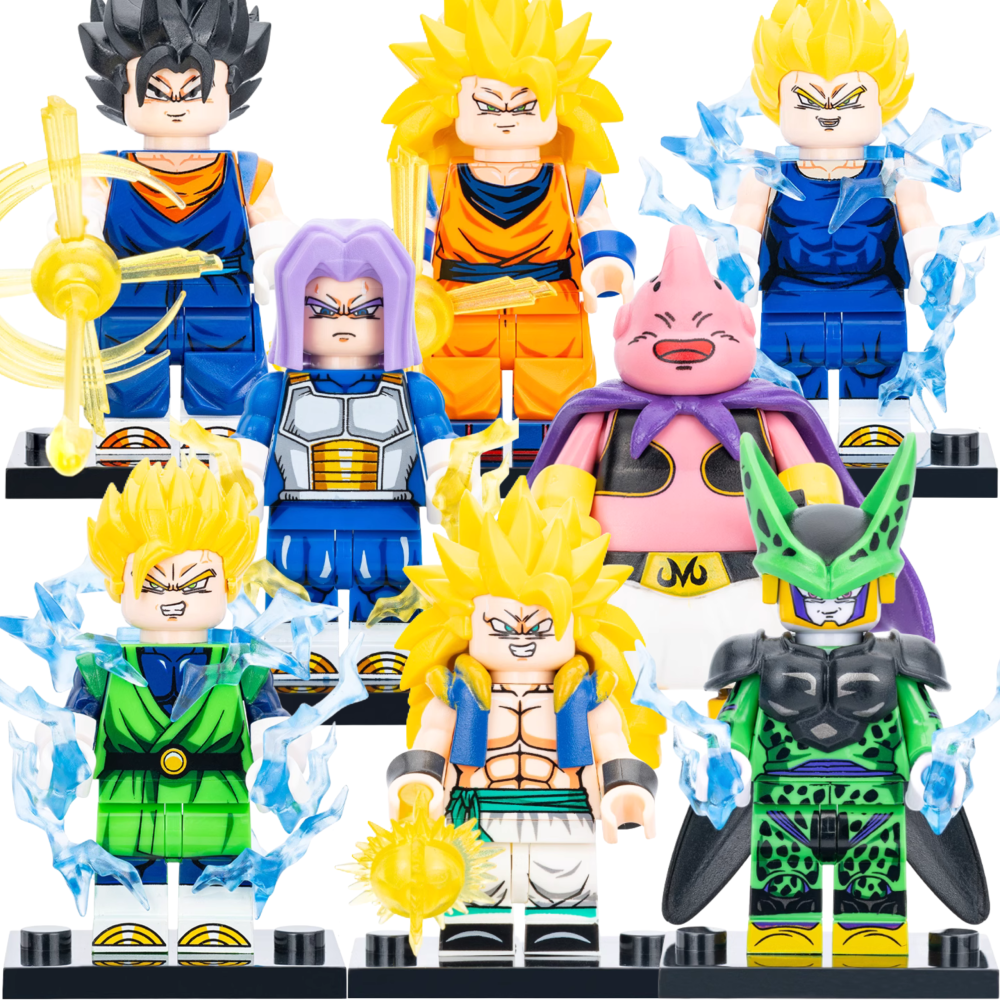 Dragon Ball Z: Majin Buu Arc Minifigure Set