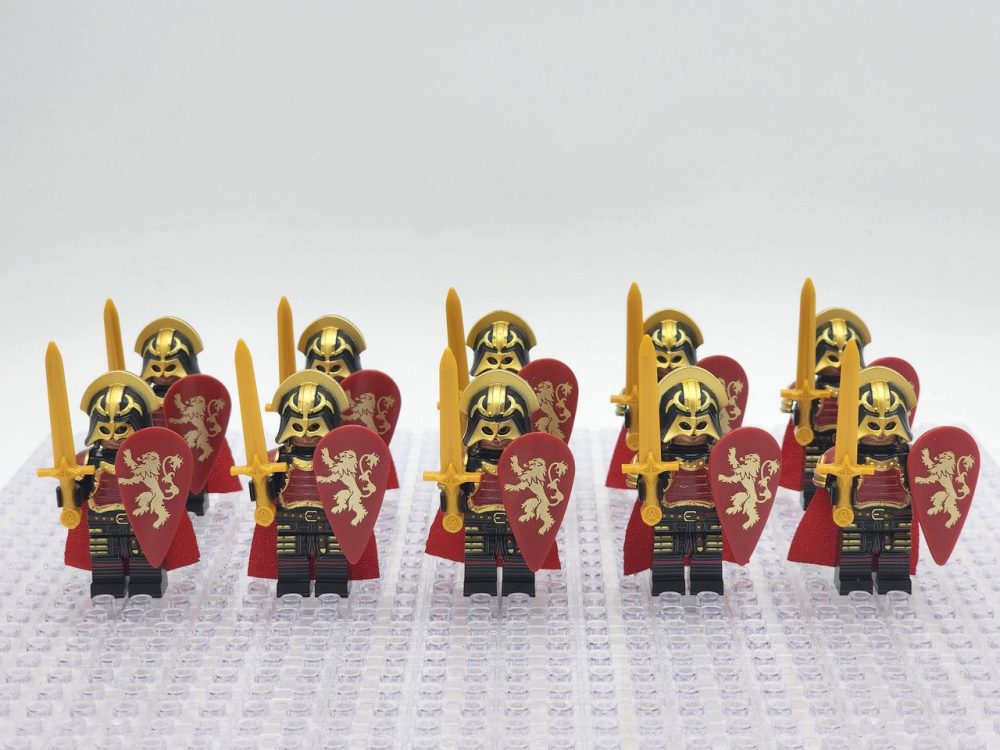 Game of Thrones House Lannister The Golden Knights Minifigure Set