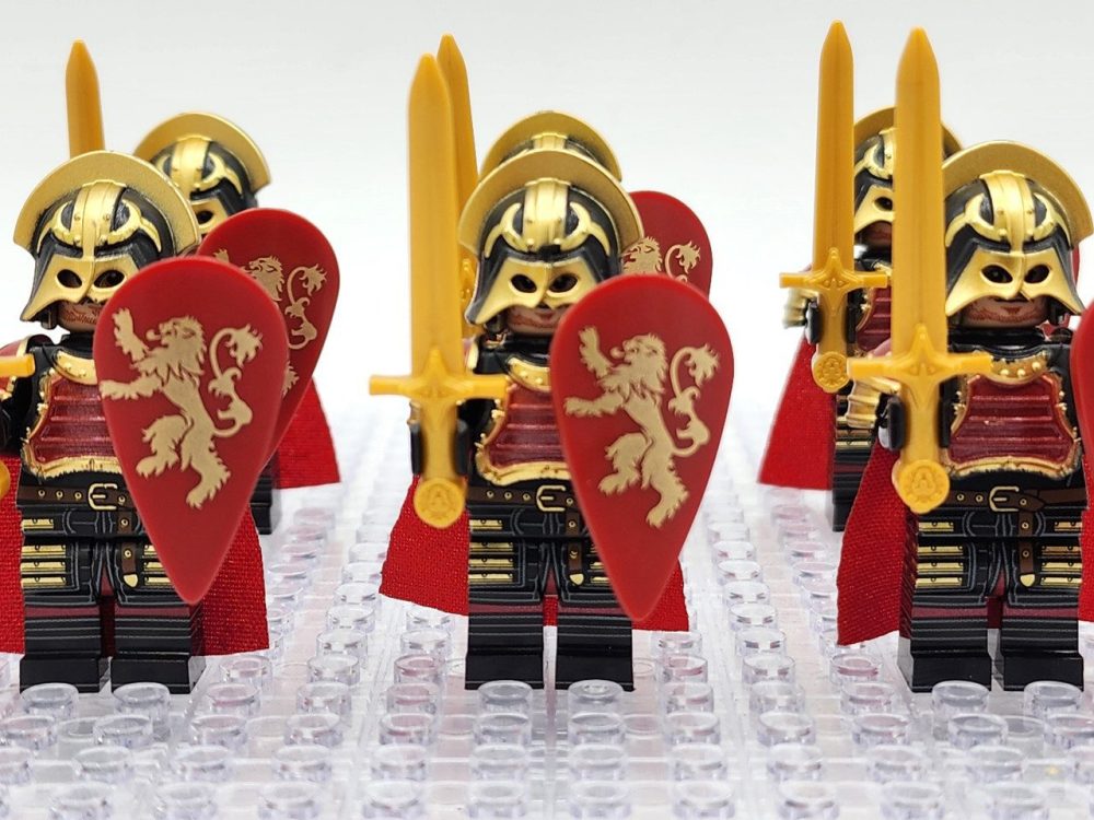 Game of Thrones House Lannister The Golden Knights Minifigure Set - Image 4