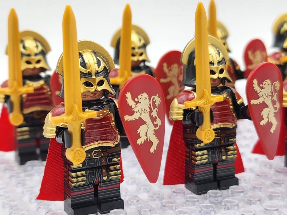 Game of Thrones House Lannister The Golden Knights Minifigure Set - Image 5