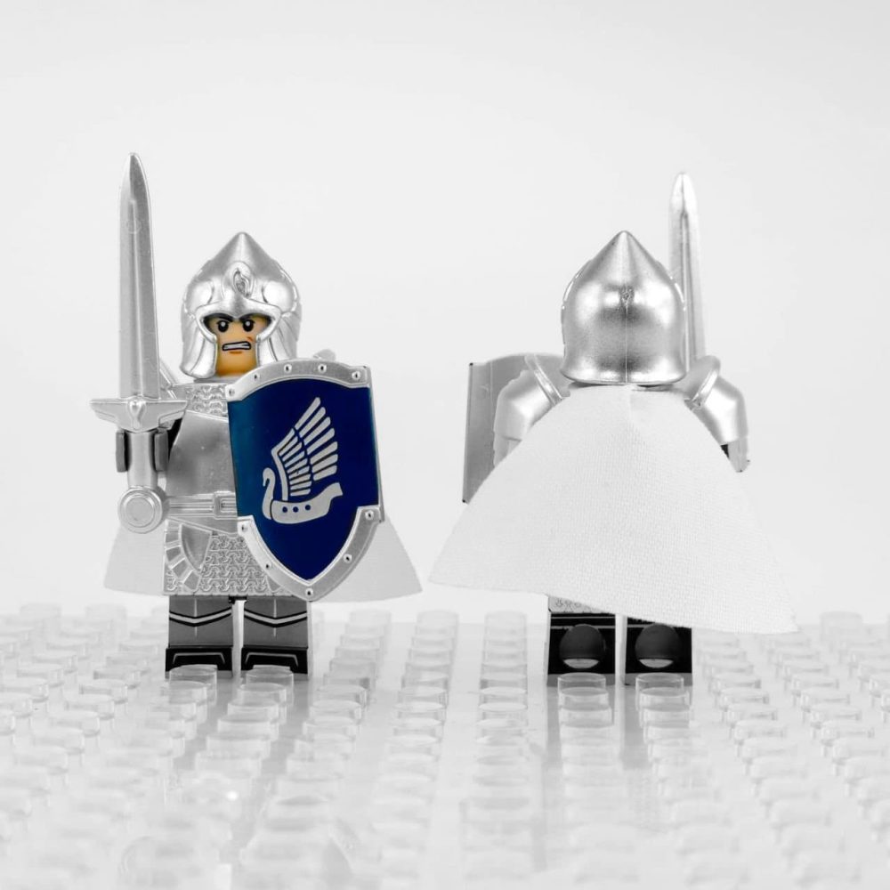Lord the Rings Dol Amroth Swordsmen Numenor Minifigures Set 5pcs - Image 5