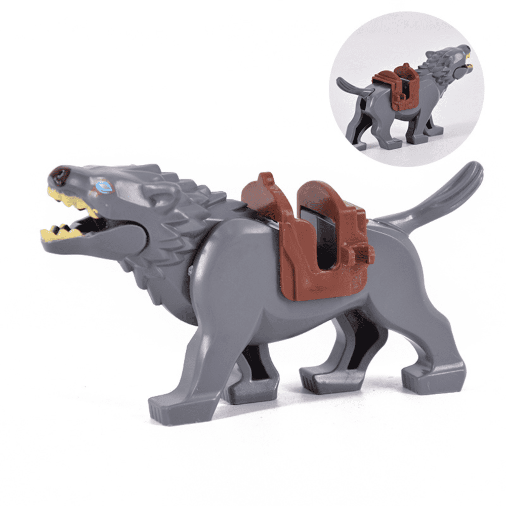 Lord of the Ring Grey Warg Mount Minifigure Set - Image 2