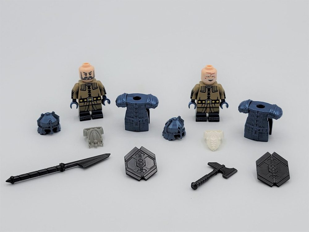 Lord the Rings Erebor Dwarves Cobalt Armour Minifigure Set 10pcs - Image 8