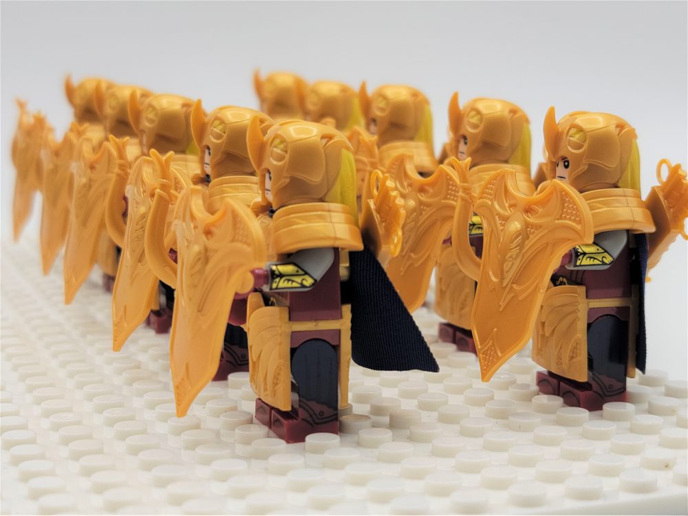 Lord the Rings Galadhrim Elves Bows Minifigure Set 10pcs - Image 7