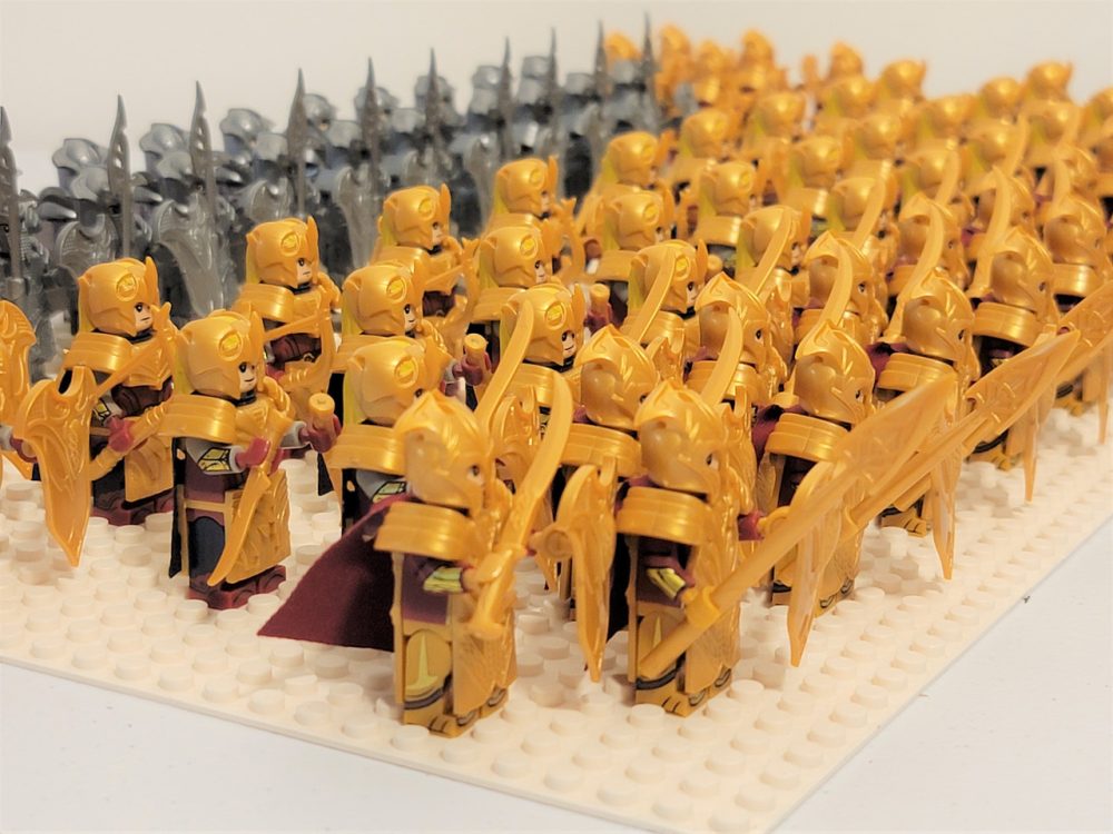 Lord the Rings Galadrhim and Mirkwood Elves Minifigure Set 80pcs - Image 6