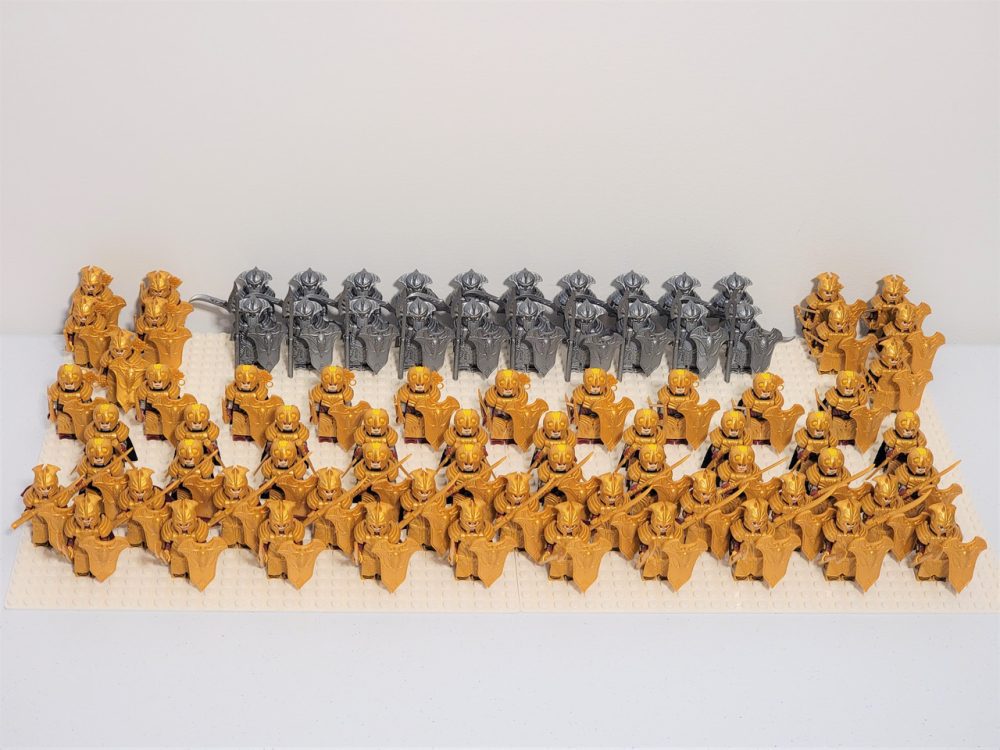 Lord the Rings Galadrhim and Mirkwood Elves Minifigure Set 80pcs - Image 4