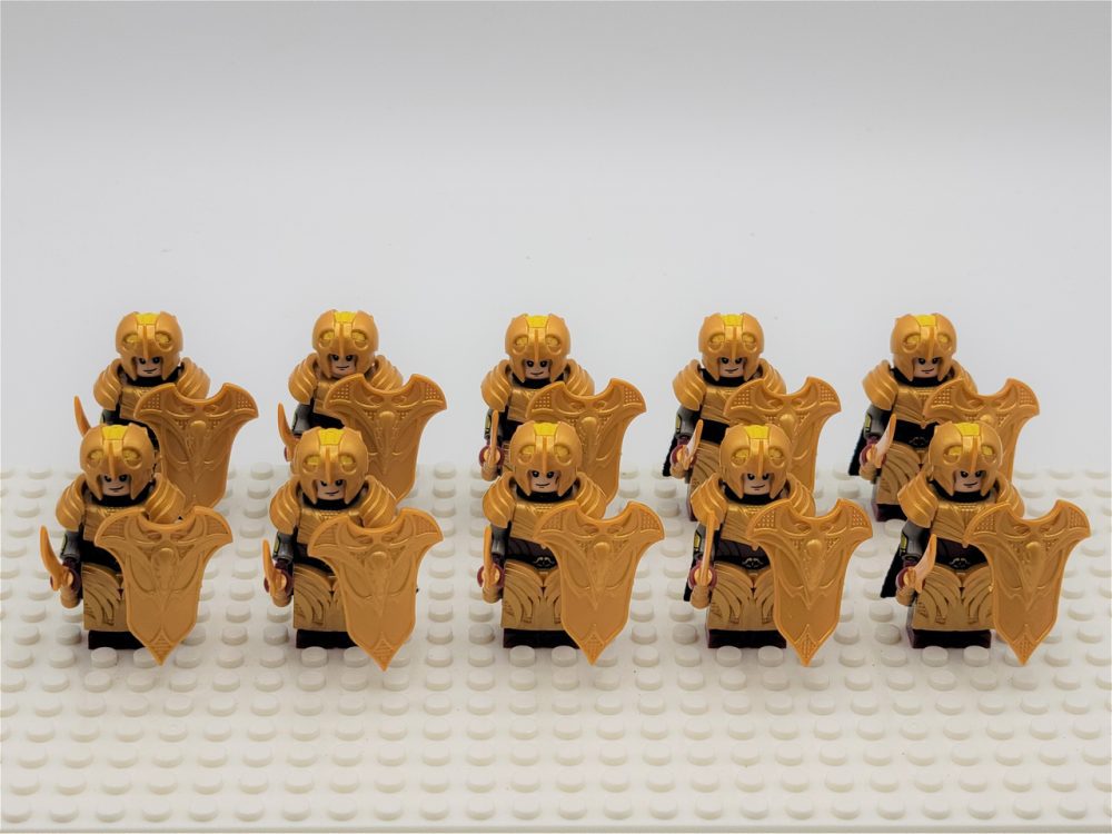 Lord the Rings Mirkwood Elves Swords Minifigure Set 10pcs