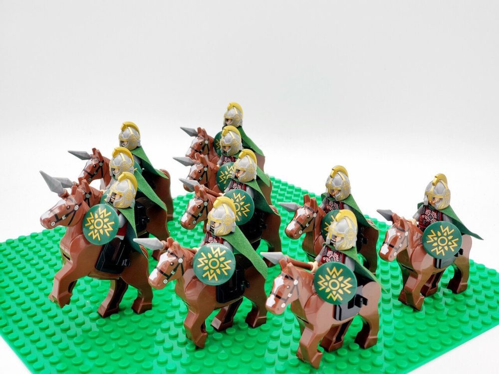 Lord the Rings Riders Rohan/Rohirrim Minifiguire Set 20pcs - Image 2