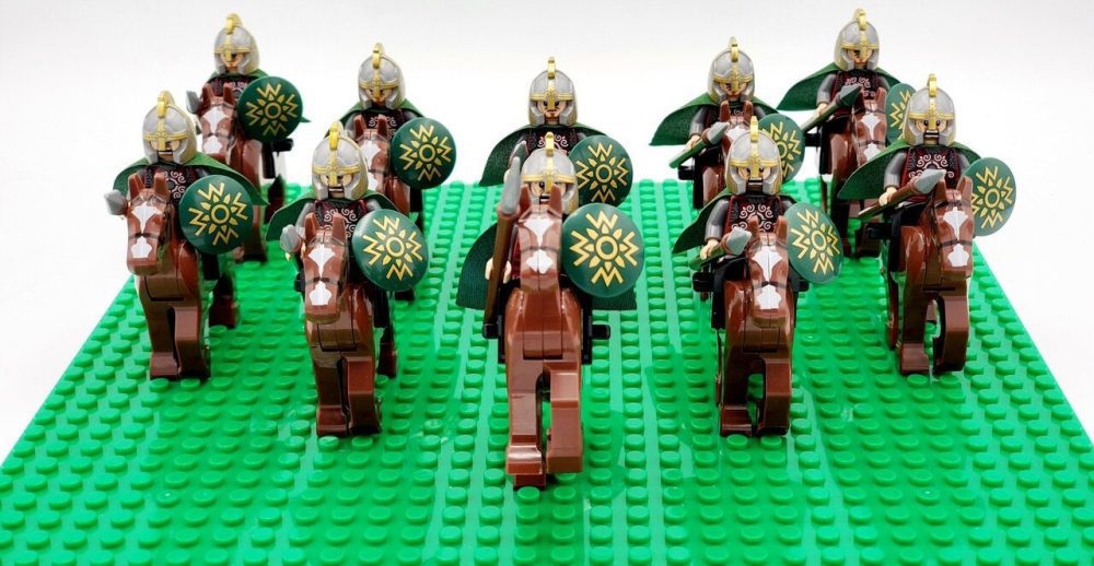 Lord the Rings Riders Rohan/Rohirrim Minifiguire Set 20pcs