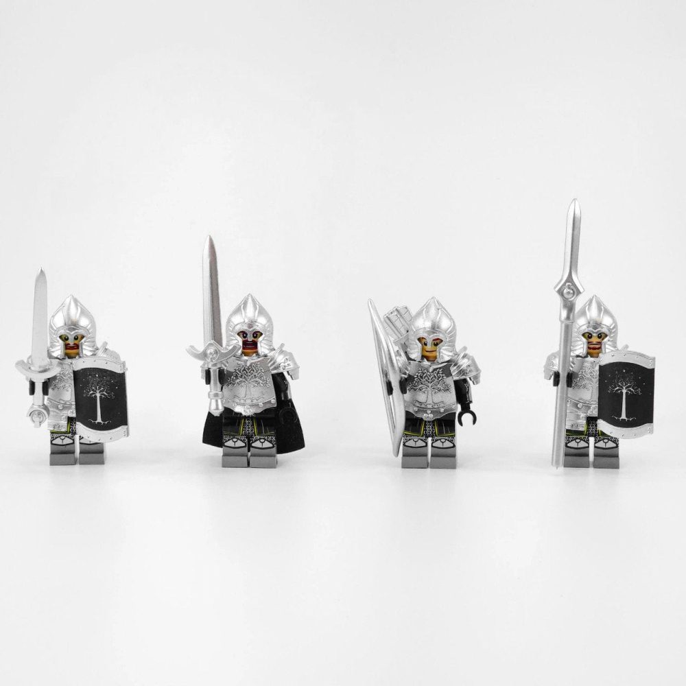Lord the Rings Soldiers Gondor Minifigures Set 16pcs - Image 6