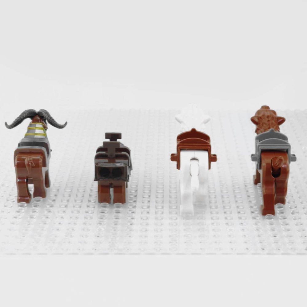 Lord the Rings Wargs, Boars and War Goat Mounts for Minifigures - Image 7