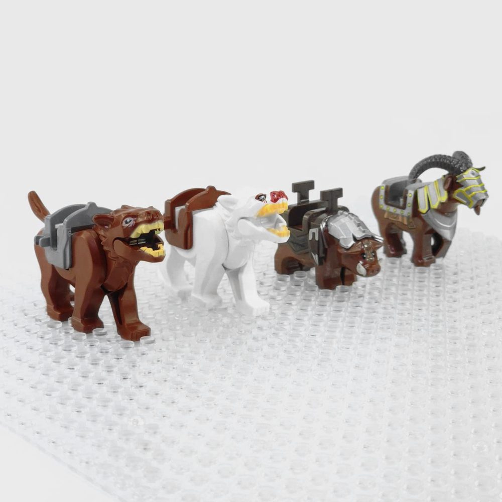 Lord the Rings Wargs, Boars and War Goat Mounts for Minifigures - Image 3