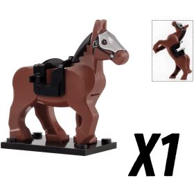 1 Silver mask Horse