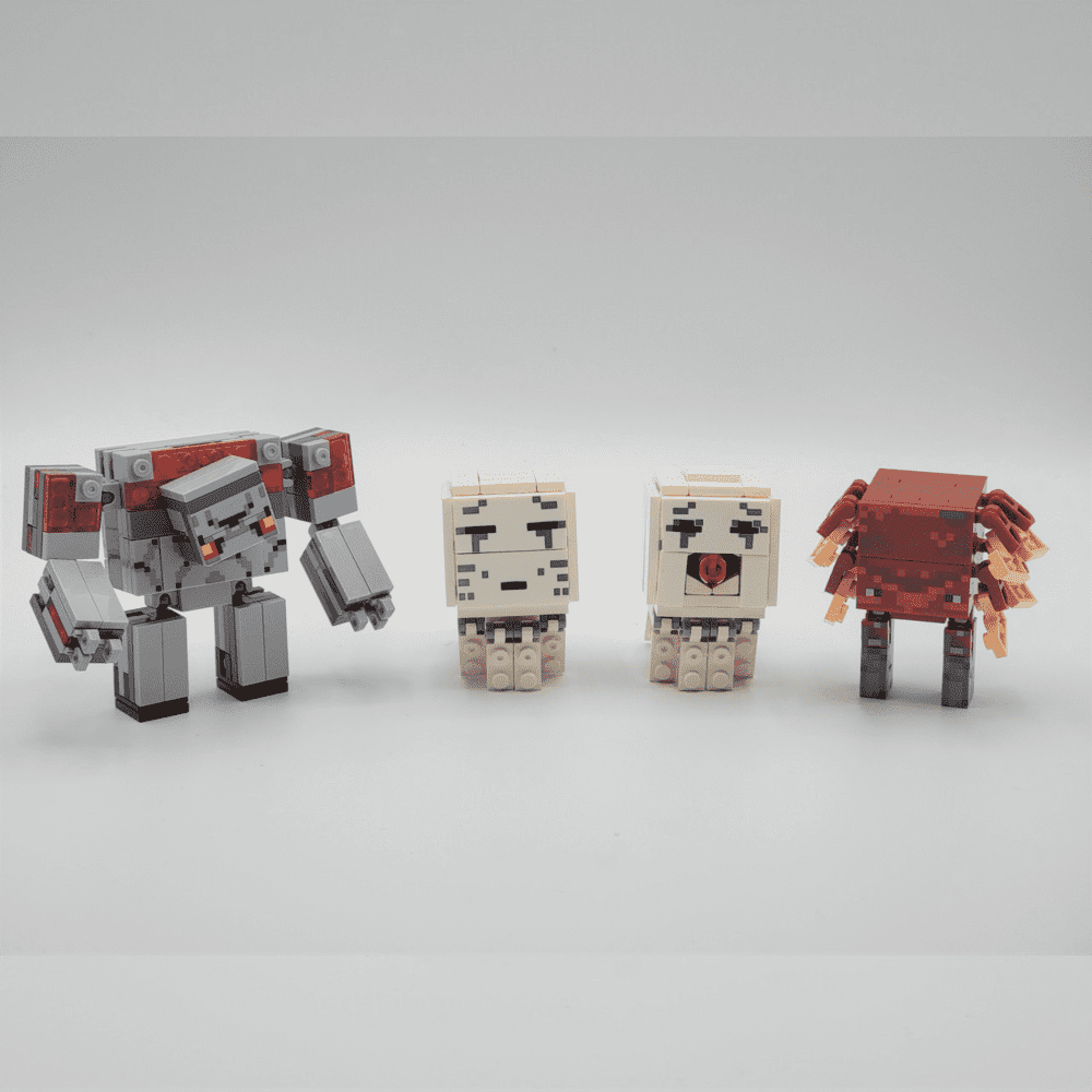Minecraft Mobs Minifigure Blocks Mega Set - Image 5