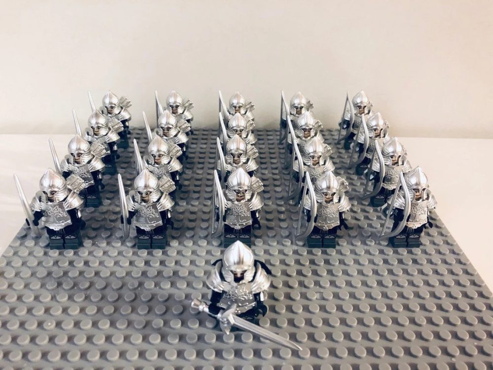 Lord the Rings Gondor Heavy Bows Minifigure Set 21pcs