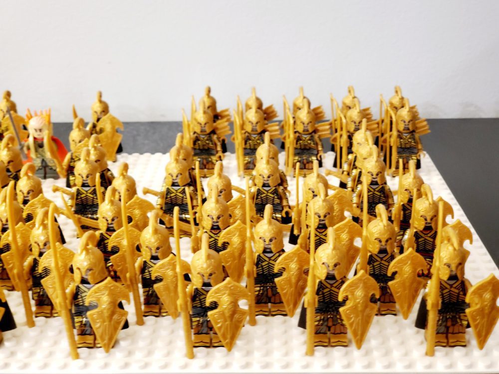 Lord the Rings High Elves & Thranduil Minifigure Set 85pcs - Image 6