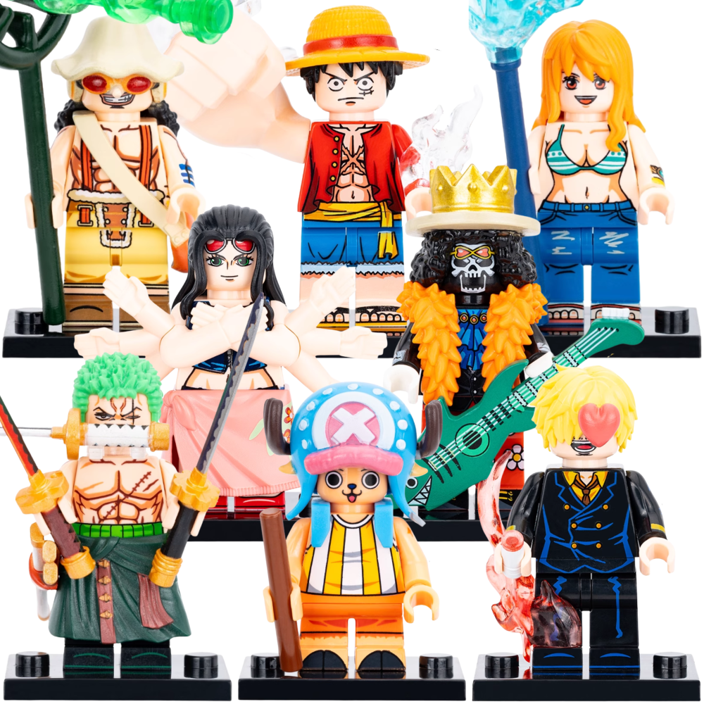 One Piece: The Beginning of The New Chapter! The Straw Hats Reunite Minifigure Set