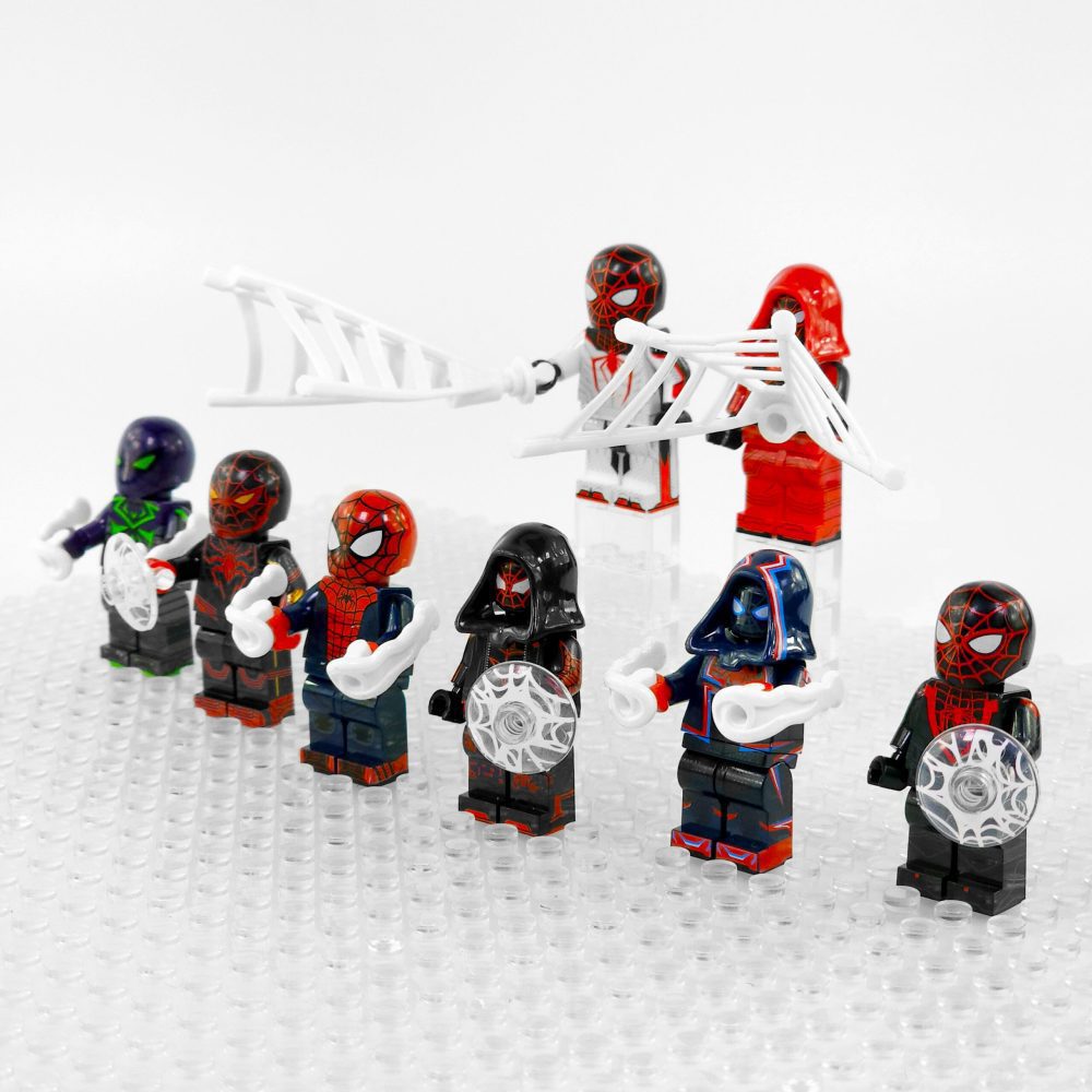 spider-man-miles-morales-suit-variants-minifigure-set-of-8pcs