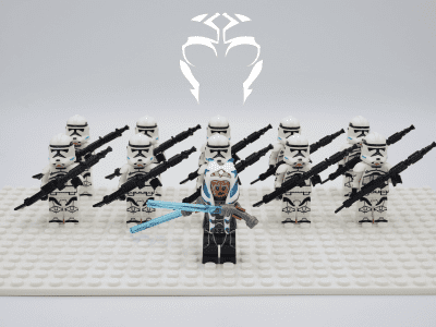 Star Wars Ahsoka Tano Phase 2 Clone Trooper Minifigure Set