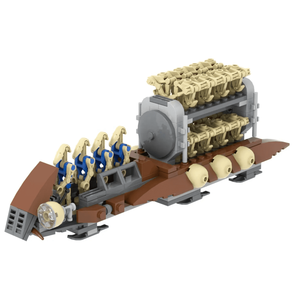 Star Wars B1 Battle Droid Transport 2.0 MOC Building Set – 169pcs - Image 2