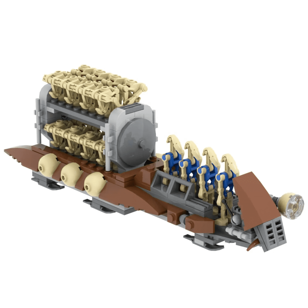 Star Wars B1 Battle Droid Transport 2.0 MOC Building Set – 169pcs - Image 3