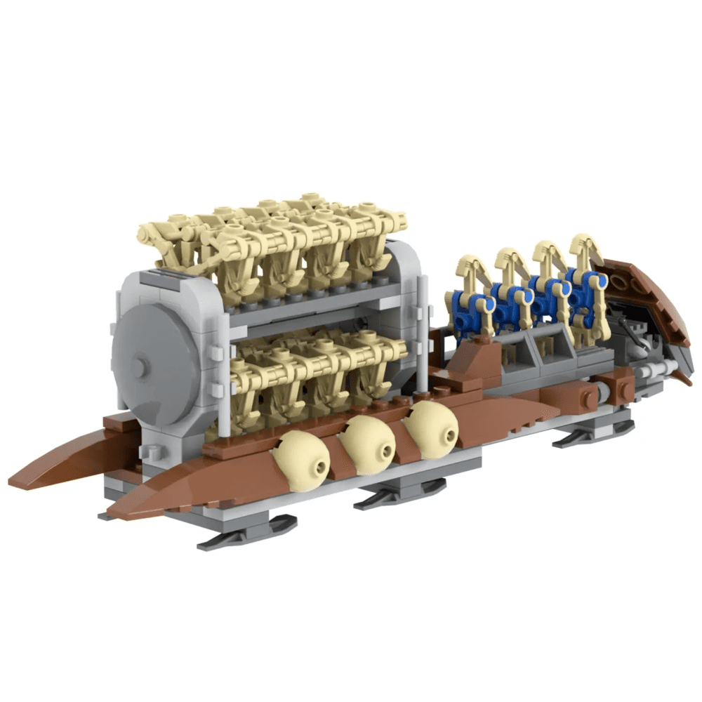 Star Wars B1 Battle Droid Transport 2.0 MOC Building Set – 169pcs - Image 4
