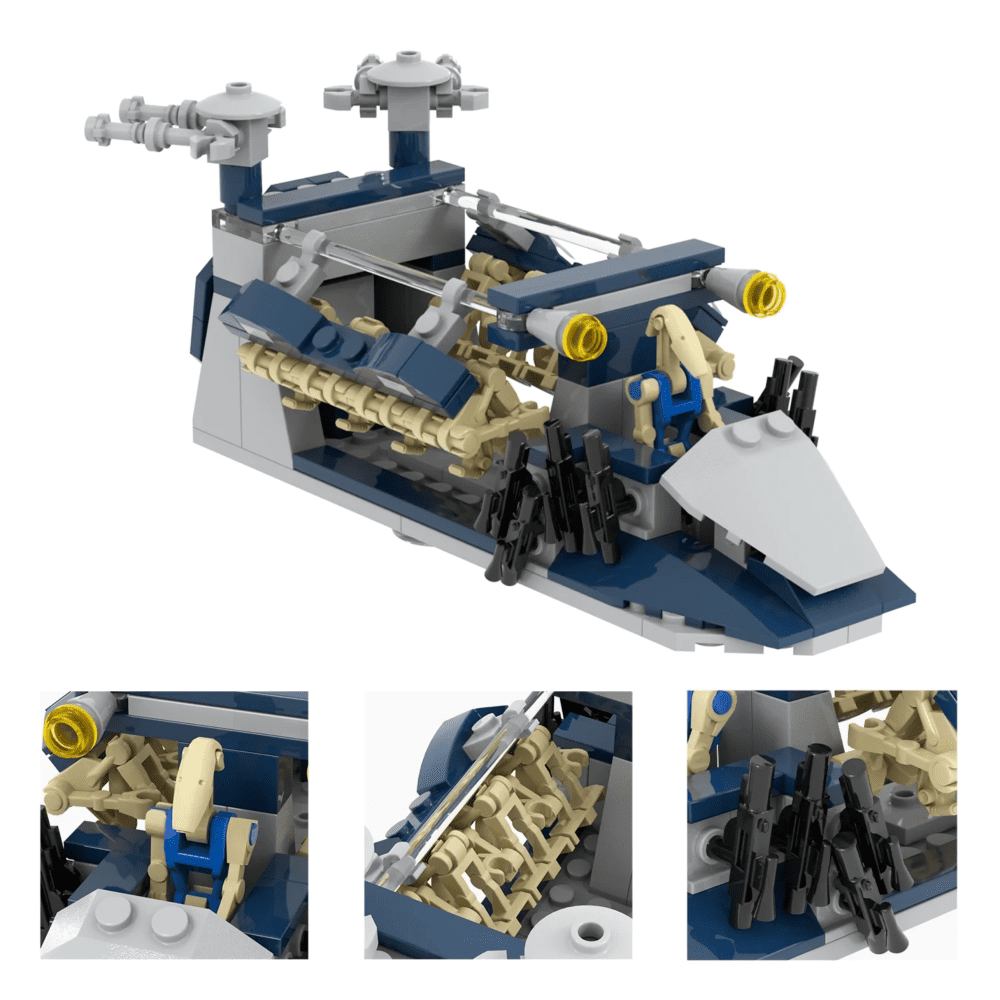 Star Wars Battle Droid Patrol Speeder MOC Set - Image 6
