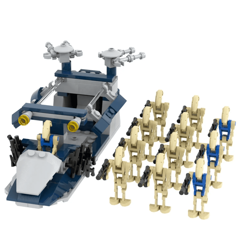 Star Wars Battle Droid Patrol Speeder MOC Set - Image 3