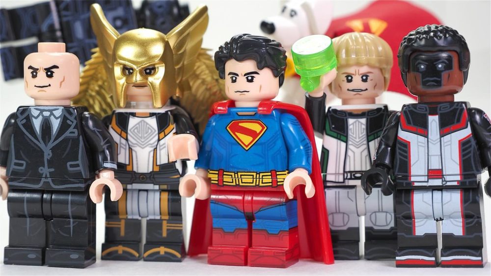 Superman 2025 - HawkGirl Green Lantern Lex Luthor Minifigure Set - Image 2