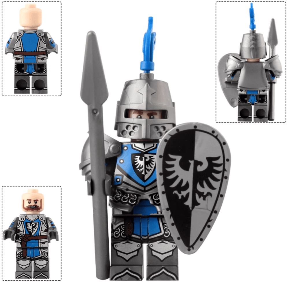 Medieval Castle Knights Minifigures - Image 2