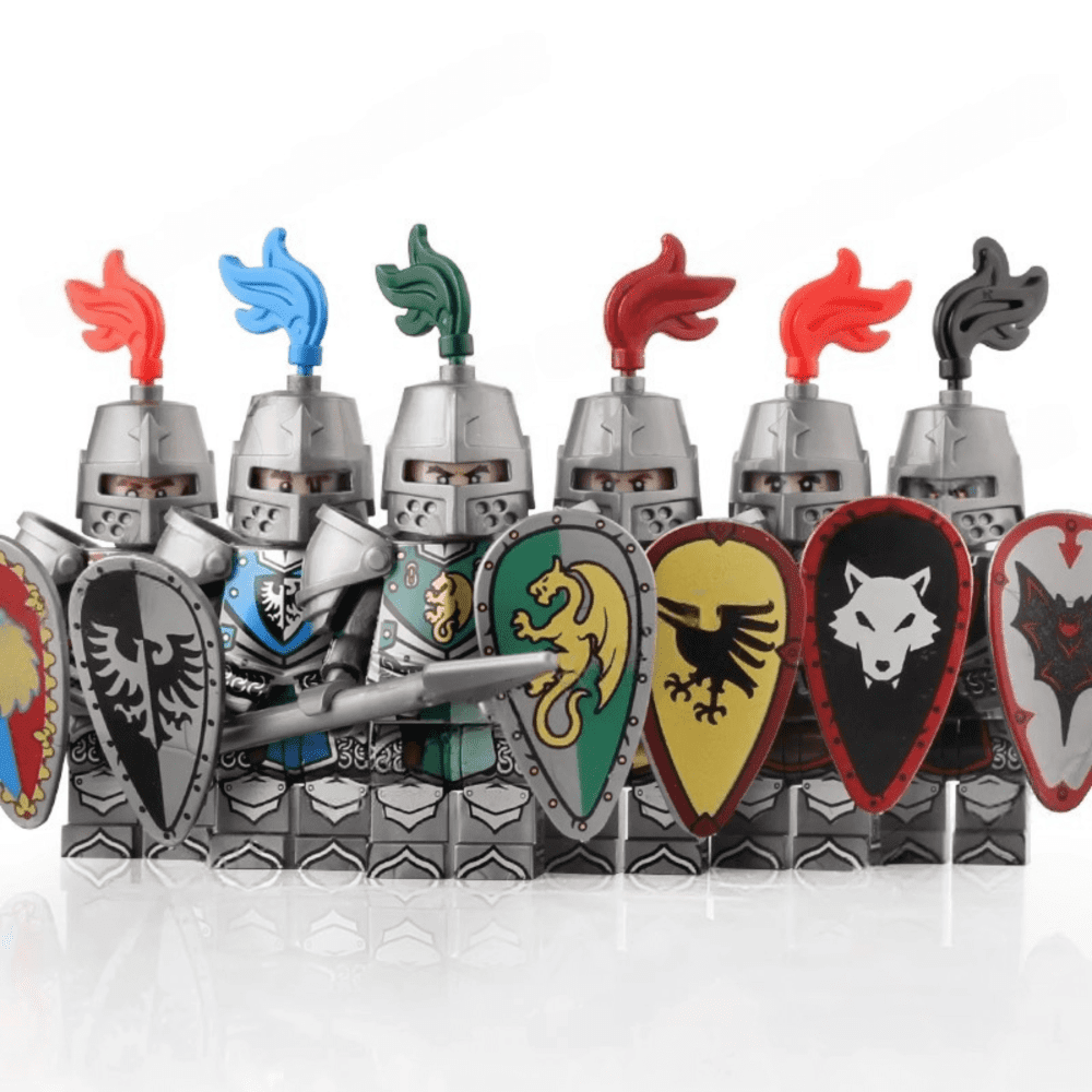 Medieval Castle Knights Minifigures