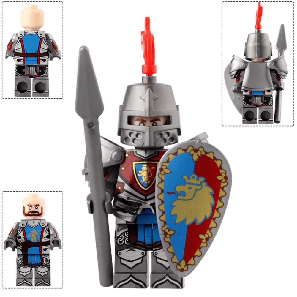 Medieval Castle Knights Minifigures - Image 3