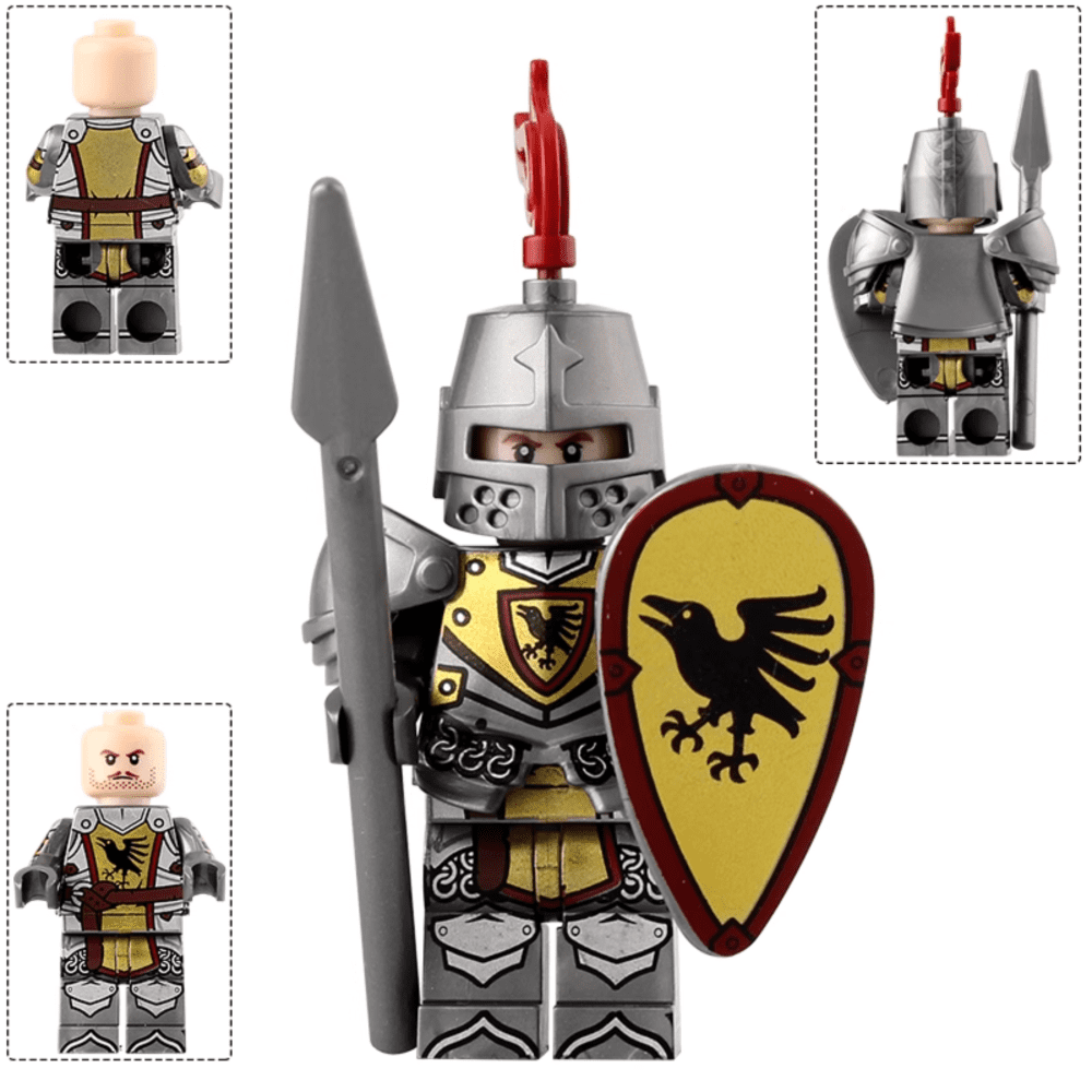 Medieval Castle Knights Minifigures - Image 4
