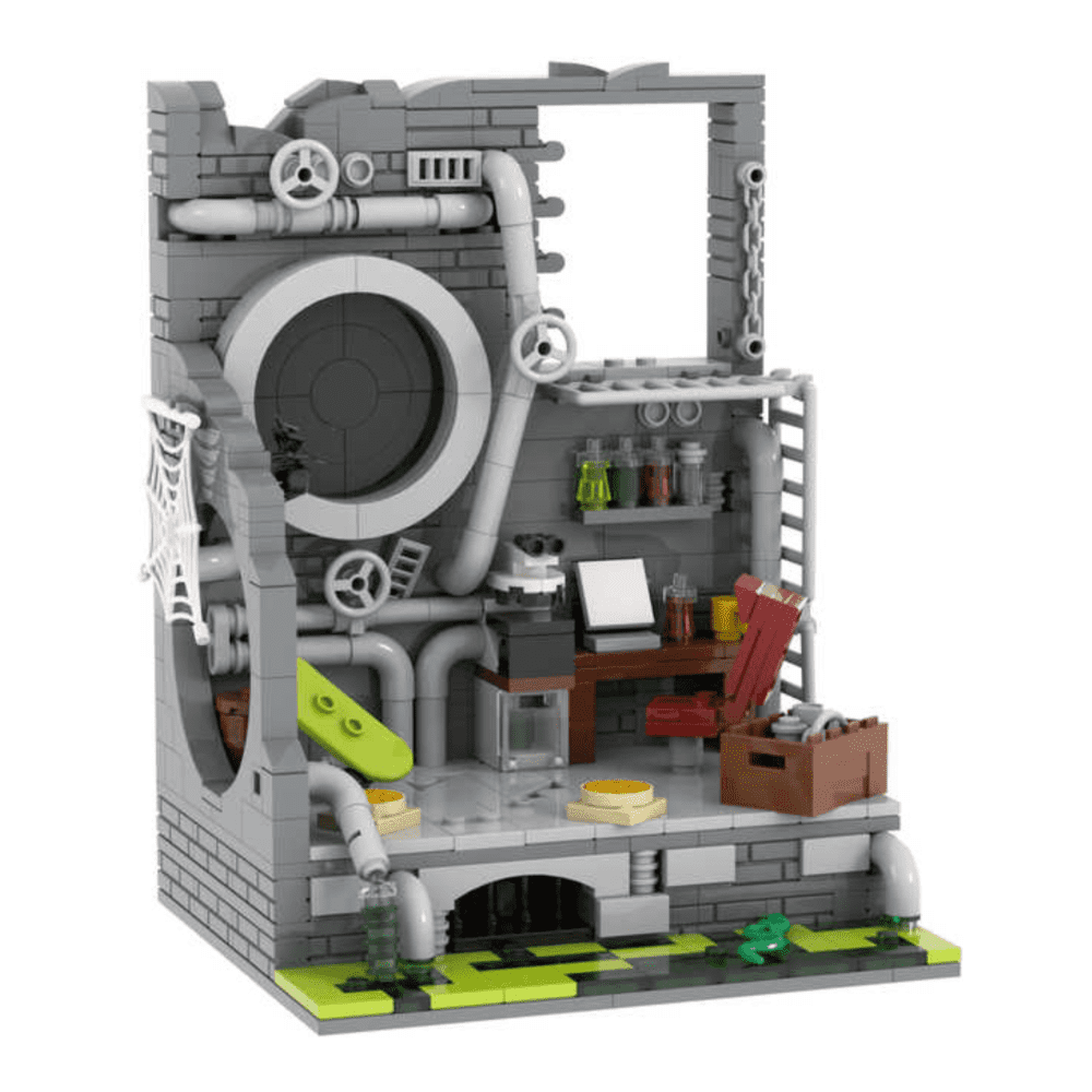 Teenage Mutant Ninja Turtles Sewer Lair MOC Set - Image 5