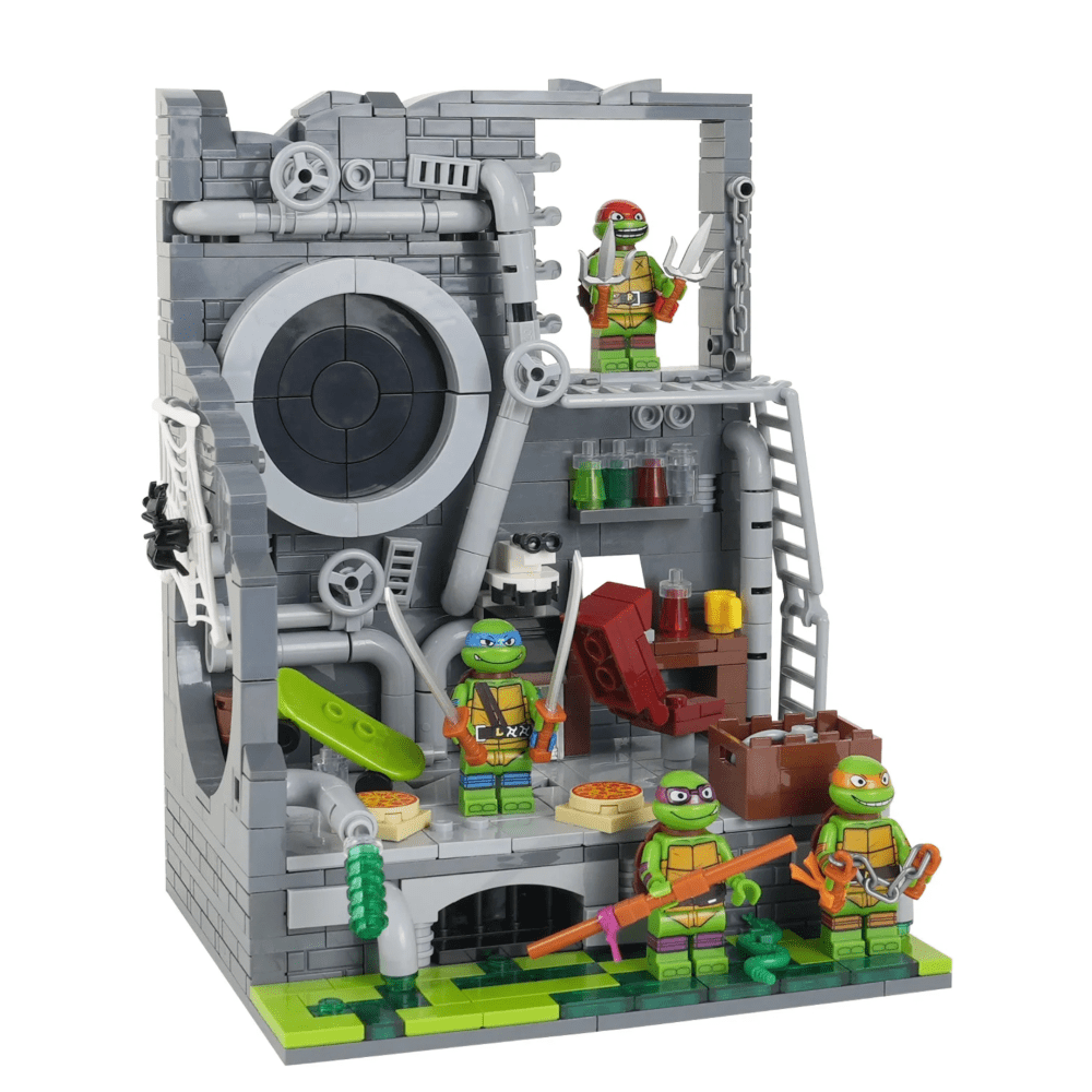 Teenage Mutant Ninja Turtles Sewer Lair MOC Set - Image 2