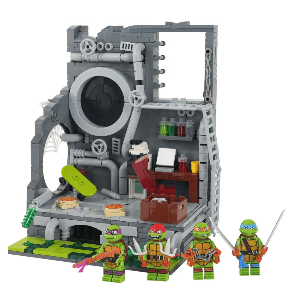Teenage Mutant Ninja Turtles Sewer Lair MOC Set - Image 9